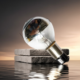 24v 25w ba15d shadowless medical lamp bulb g40 in reflective glass design